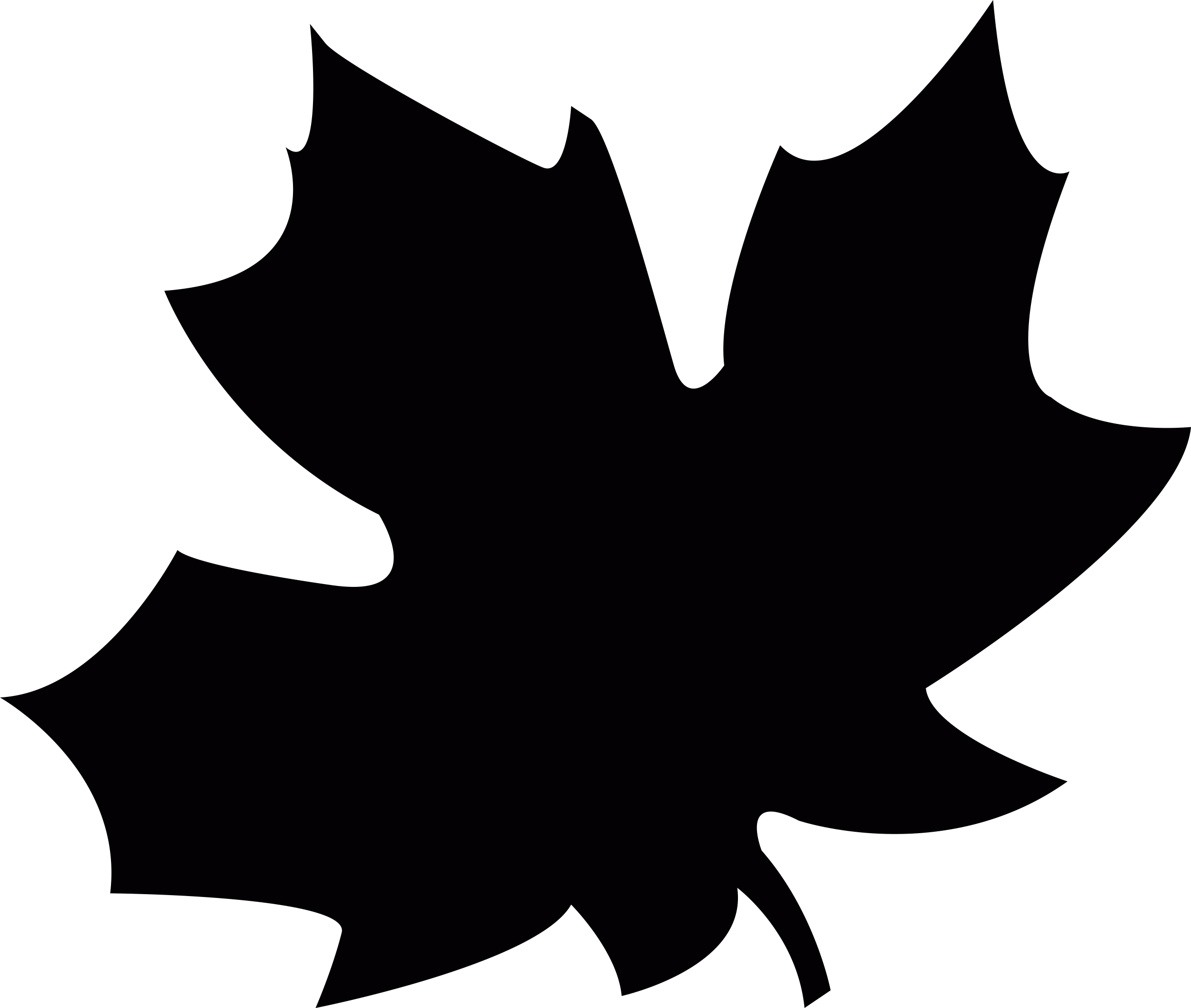 Autumn Leaf Line Tracing Svg Vector Free Vectors